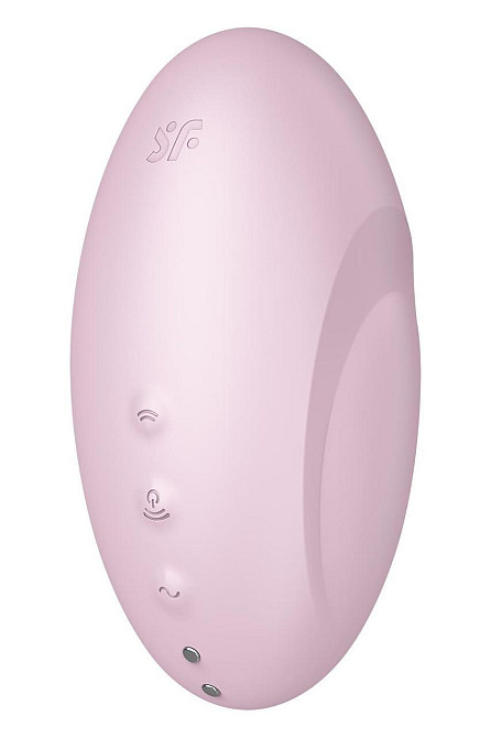 Вакуумный стимулятор клитора Satisfyer Vulva Lover 3 с вибрацией, розовый Sex Aura Киев - изображение 7