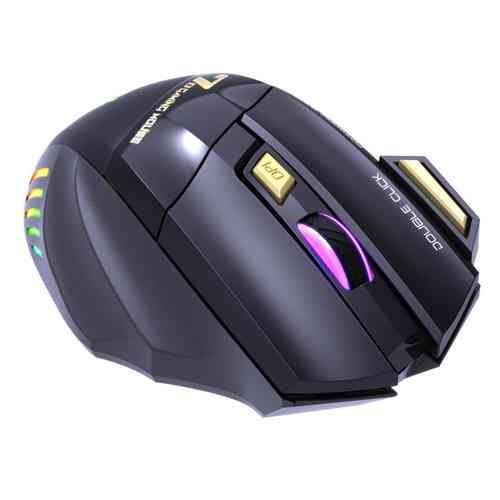 Бездротова мишка, 2.4ГГц і Bluetooth, АКБ підсвітка, iMice GW-X7, чорна Вінниця