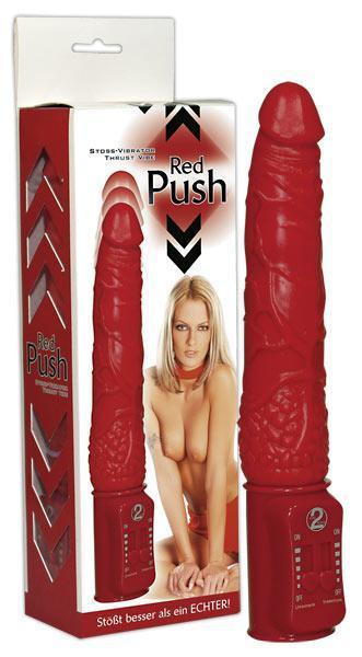 Вібратор з поштовхом RED PUSH Sex Aura Київ - фото 2