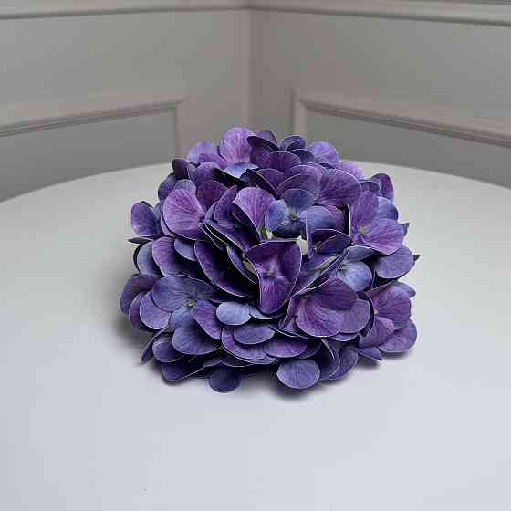 Гортензия латексная искусственная h=70см. d=17 cm 1шт. Цвет: лавандовый ZQ-42 Львов