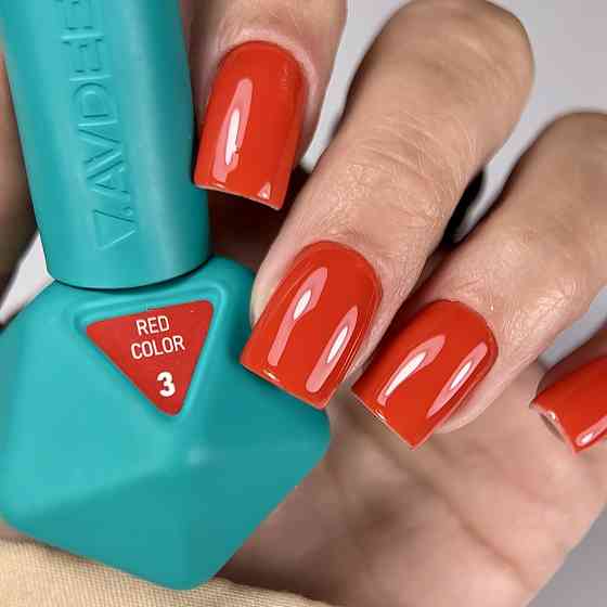 Гель-лак Victoria Avdeeva Red Color 03 (червоний) 12 мл HEMA & TPO FREE Херсон