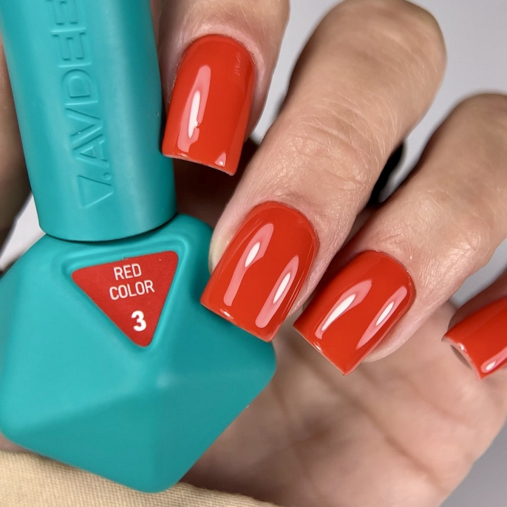 Гель-лак Victoria Avdeeva Red Color 03 (червоний) 12 мл HEMA & TPO FREE Херсон - изображение 1