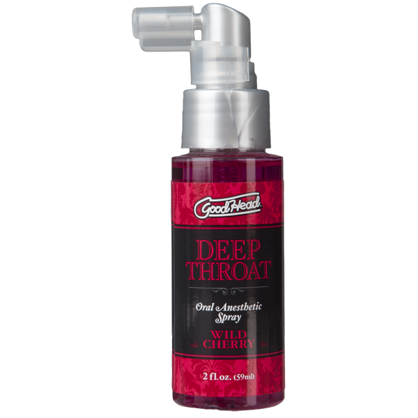 Спрей для минета Doc Johnson GoodHead DeepThroat Spray – Wild Cherry 59 мл для глубокого минета Sex Aura Киев - изображение 1