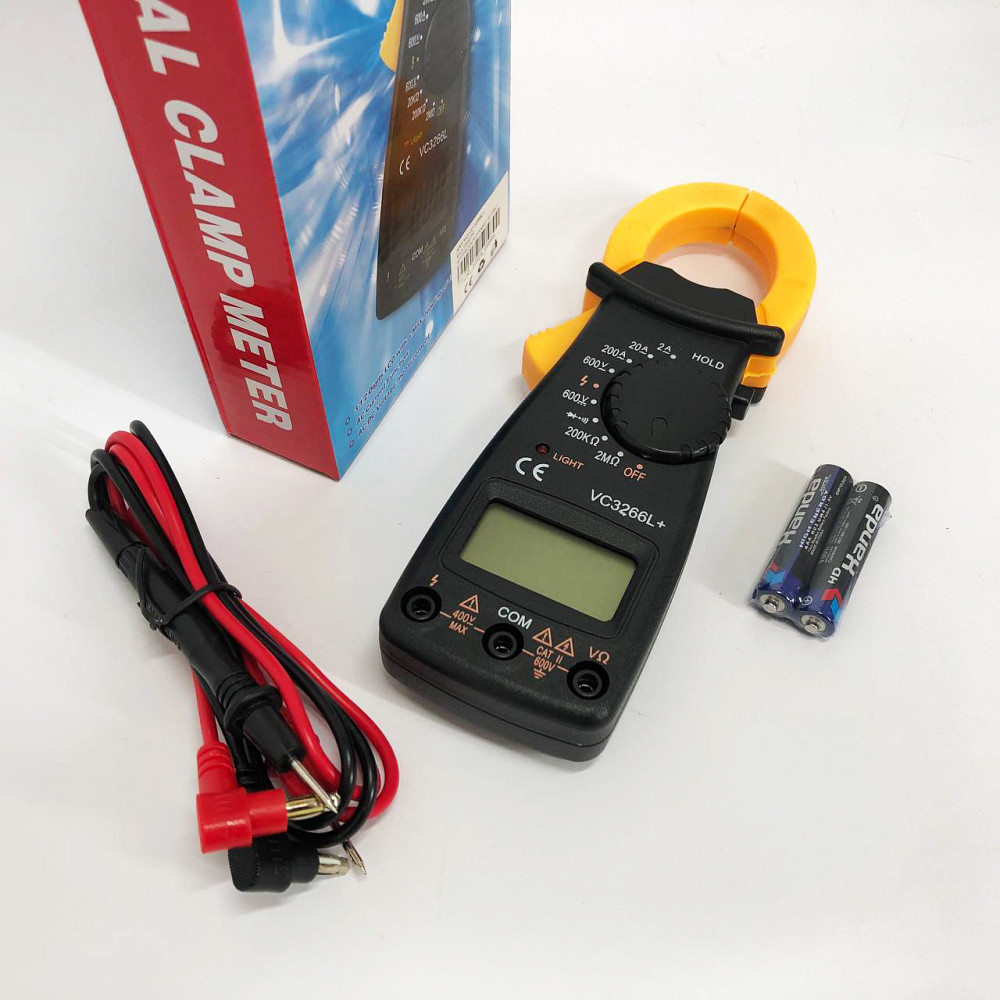 Цифровий автоматичний тестер напруги VC3266, Мультиметр із захистом тестер опору Точний напруги CH-64 Львів - фото 10