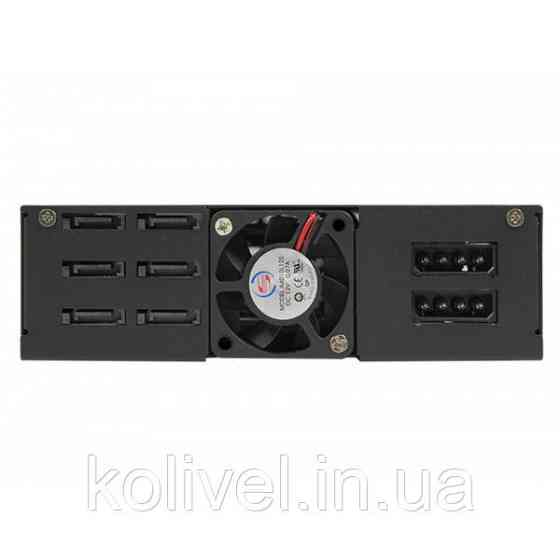 Бекплейн Chieftec CMR-625 1x5.25" -> 6x2.5" HDDs Hot-Swap Metal (CMR-625) Київ