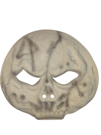 Маска Череп для Хелловін 20 на 19 см бежевий Київ