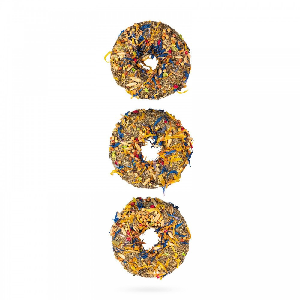 Лакомство для грызунов Спешил Ван Special One «Васильок, календула, ромашка» пончики для грызунов 50 г (3 шт) Винница - изображение 3