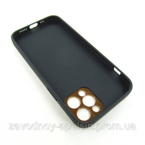 IPhone 12 pro шкіряний чохол Epik black Одеса - фото 2