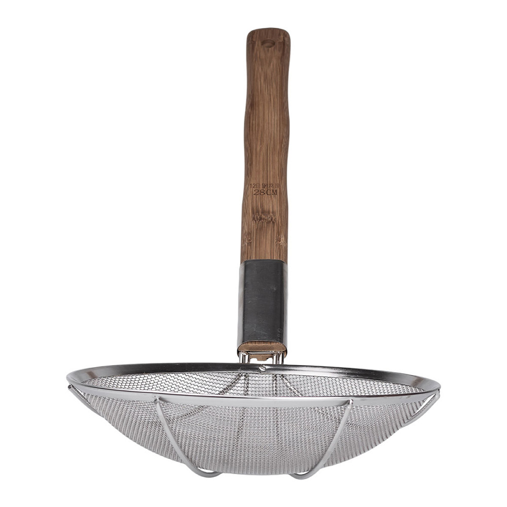 Zhongjing Шумівка "павук" з дерев'яною ручкою Ø 28 см для фритюру та вока HP-19-19-28CM Киев - изображение 6