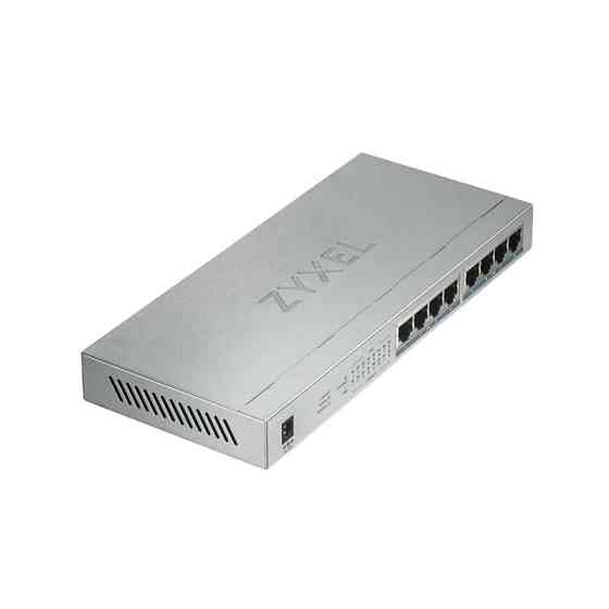 Комутатор ZYXEL GS1008HP (GS1008HP-EU0101F) (8xGE PoE+, PoE 60 W) Ні Харків