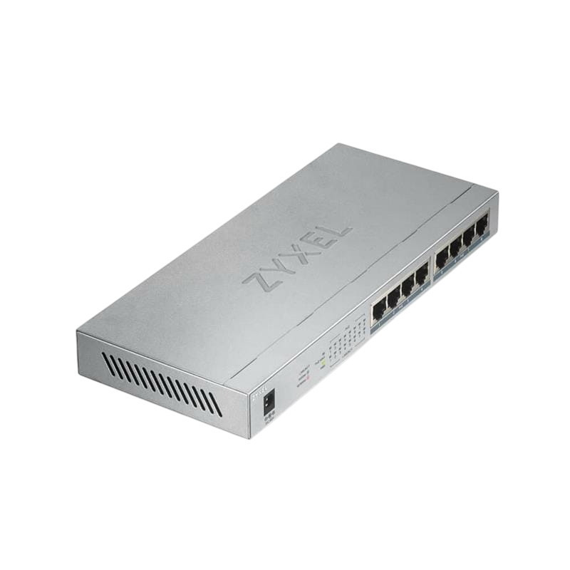 Комутатор ZYXEL GS1008HP (GS1008HP-EU0101F) (8xGE PoE+, PoE 60 W) Ні Харків - фото 4