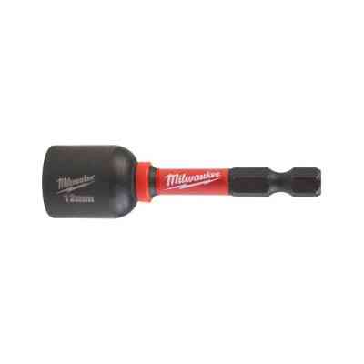 Головка магнитная Milwaukee 1/4", шестигранная, 12 мм Shockwave, ударопрочная (4932492442) Винница