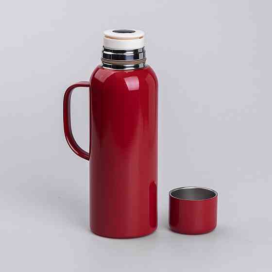 Термос с датчиком температуры, 820 мл, красный Киев