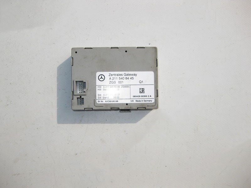 Mercedes-Benz  A2115408245 Блок управління Zentrales Gateway ZGW E-Class W211 S-Class W220 CL C215 C-Class W203 SL R230 CLS C219 Одеса - фото 1