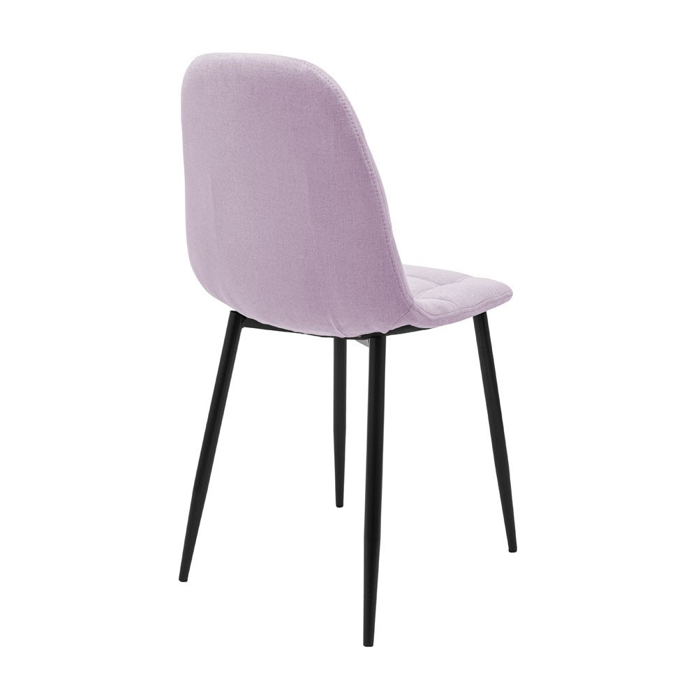 Стул кресло мягкий SplitDesign U Sorrento 72 черные ножки Розовый Киев - изображение 3