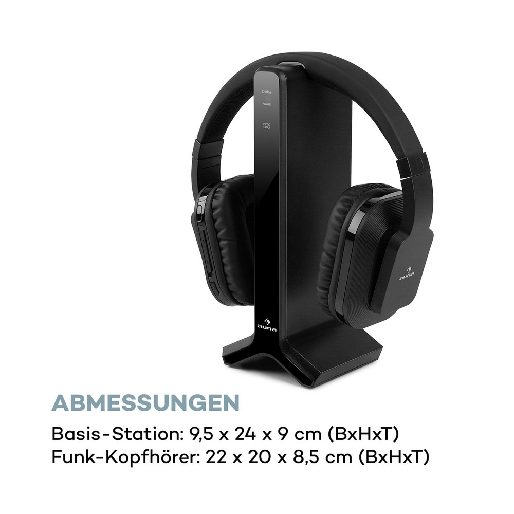 Беспроводные наушники Silencium 20m 2.4GHz TV/HiFi/CD/MP3 аккумулятор черный (Германия, читать описание) Ровно - изображение 8