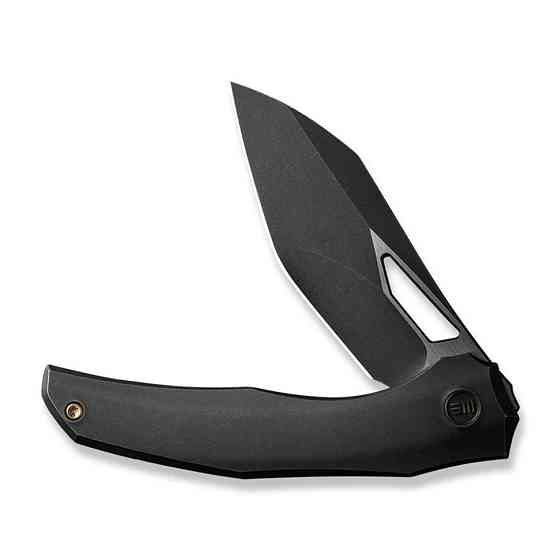 Ніж складаний туристичний WE Knife Ignio Mystery Box, (8.4 см) CPM 20CV / титан 6AL4V чорний Київ
