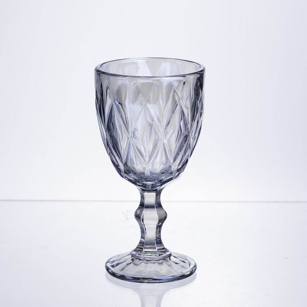 Набір келихів столових Diamond Blue 6 штук по 300 мл HP-19-275 прозорий келих для шампанського коктейлів Коломия - фото 1