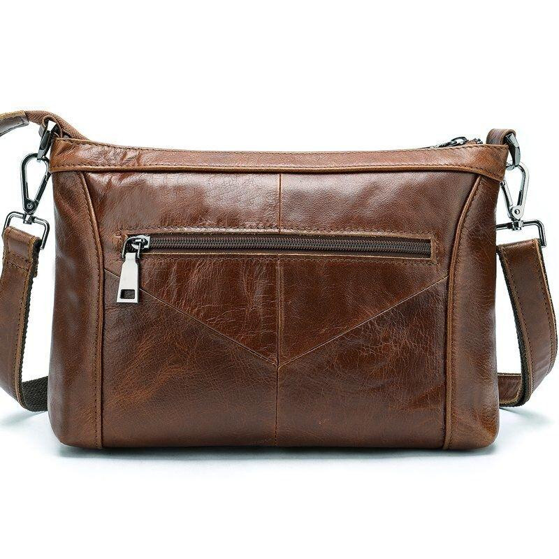 Сумка женская кожаная на одно отделение Vintage 20052 Коричневая Киев - изображение 2