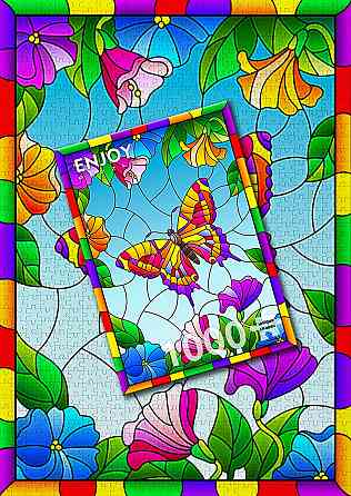 Пазл Кришталевий метелик - Crystal Butterfly (Enjoy-2120) Киев