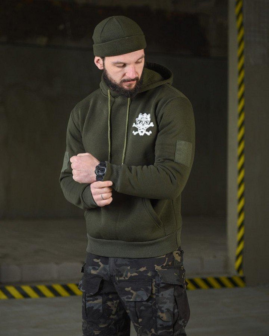 Худии CELEO на флисе олива lencor    ВТ3855 Одесса - изображение 4