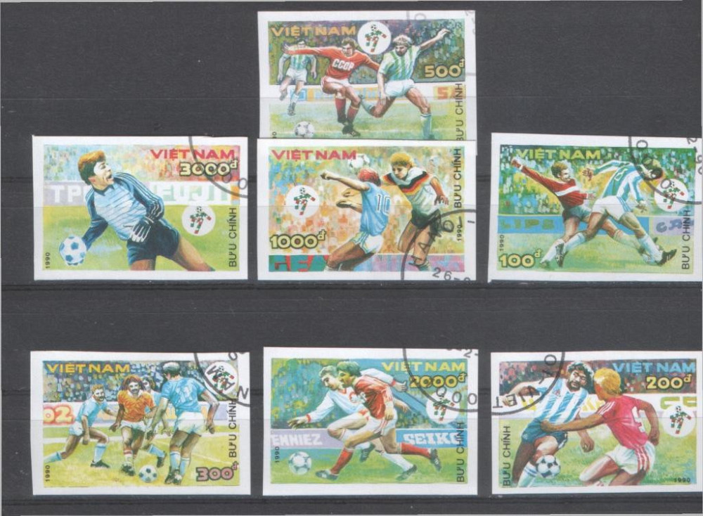 Спорт Вьетнам 1990 беззубцовые серия Полтава - изображение 1