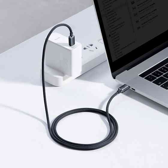 Кабель Baseus Crystal Shine Series Type-C to Type-C 100W 1.2м синій Львів