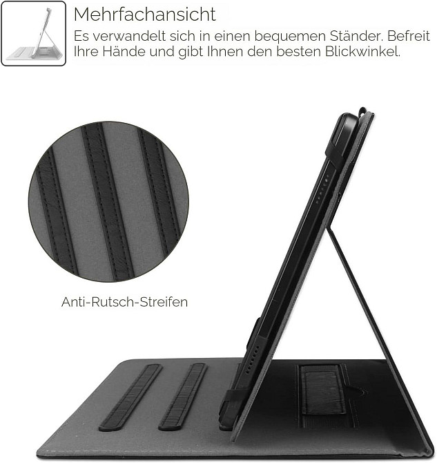 Универсальный чехол из PU для планшета 10–11