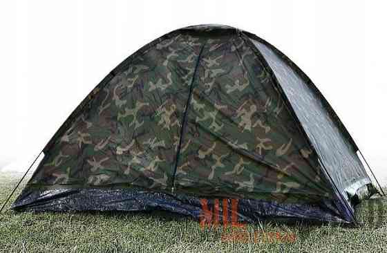 Туристична Палатка тримісна з чохлом до Mil-Tec від Sturm "Iglu Standard" (14215020) Woodland Нововолинськ