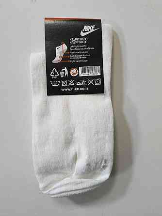 Дитячі високі шкарпетки білі бавовна в наборі по 6 штук Nike. Розмір 30-35 Київ
