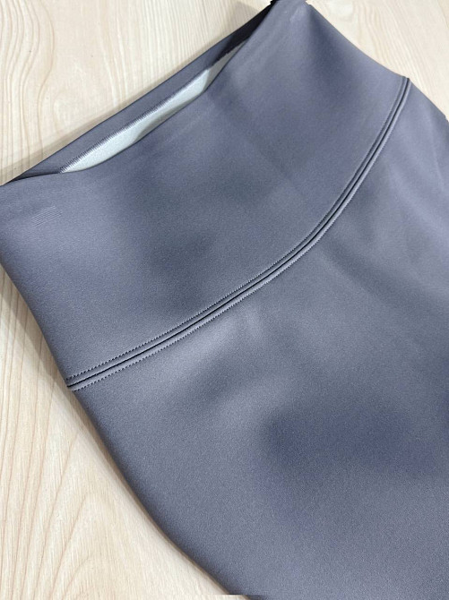 Лосины женские You Are Peri 24052 утепленные на флисе пуш ап с надписью серые, серый, S Киев - изображение 19