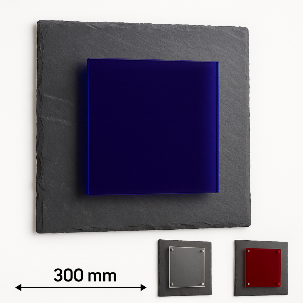 Настенный дизайнерский светильник Paulmann 30×30 см из натурального камня сланец с микроблеском, E14, 40W Киев - изображение 8