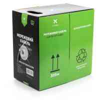 Кабель мережевий Vinga UTP Cat5e CCA 4 pairs 305 m (VCPDCUTPC505CCA305) Київ