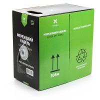 Кабель мережевий Vinga UTP Cat5e CCA 4 pairs 305 m (VCPDCUTPC505CCA305) Київ - фото 1