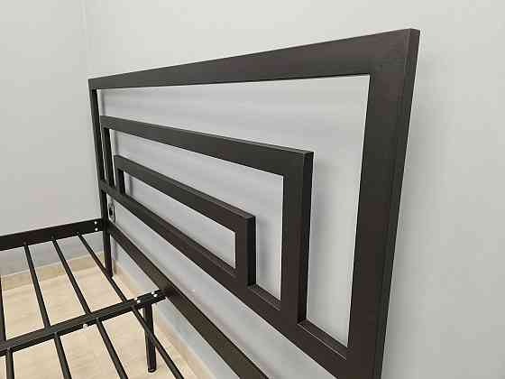 Двуспальная металлическая кровать Вереск от ТМ Теnero 140х200, Щит ДВП, 1 ящик Харьков