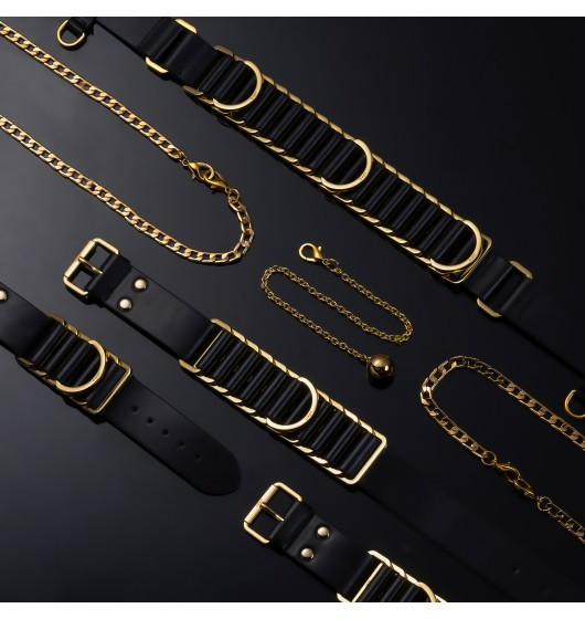 Пояс із золотими ланцюжками Upko Indulge In The Restraints Collection Sex Aura Київ - фото 8