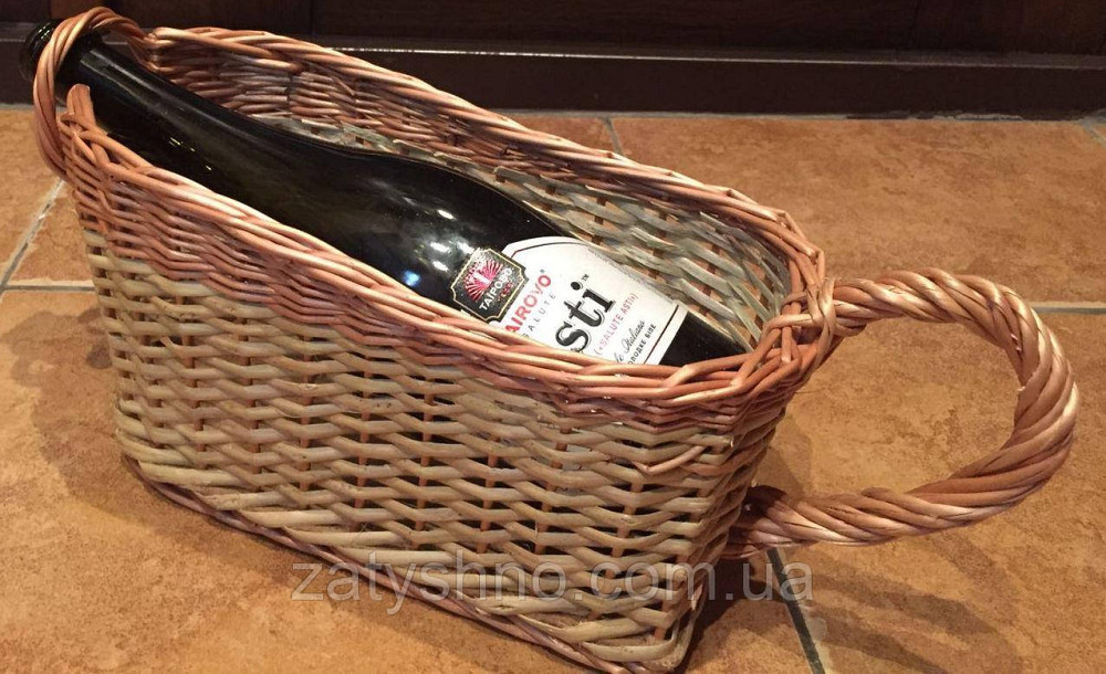 Кошик плетений на подарунки новорічні Київ - фото 2