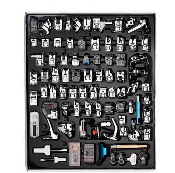 Набір із лапок для швейних машин Singer Baby Lock Brother Janome, 82 шт. 8771 Винница