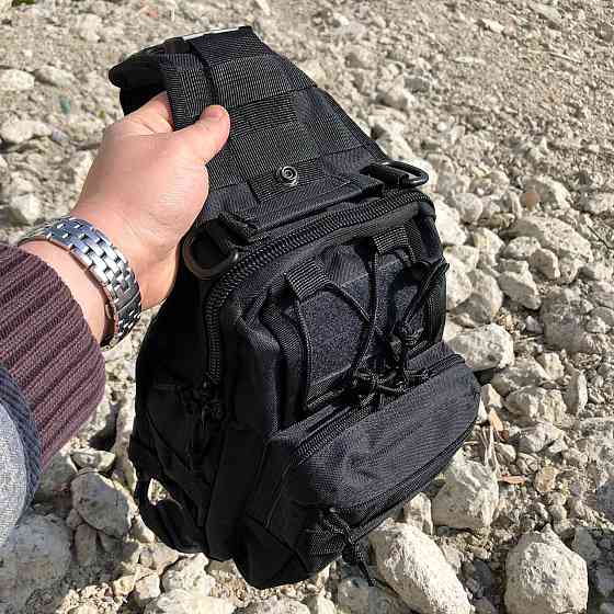 Сумка чоловіча тактична, Тактична сумка на груди, Сумка пояс плече GF-406 чоловіча тактична Київ