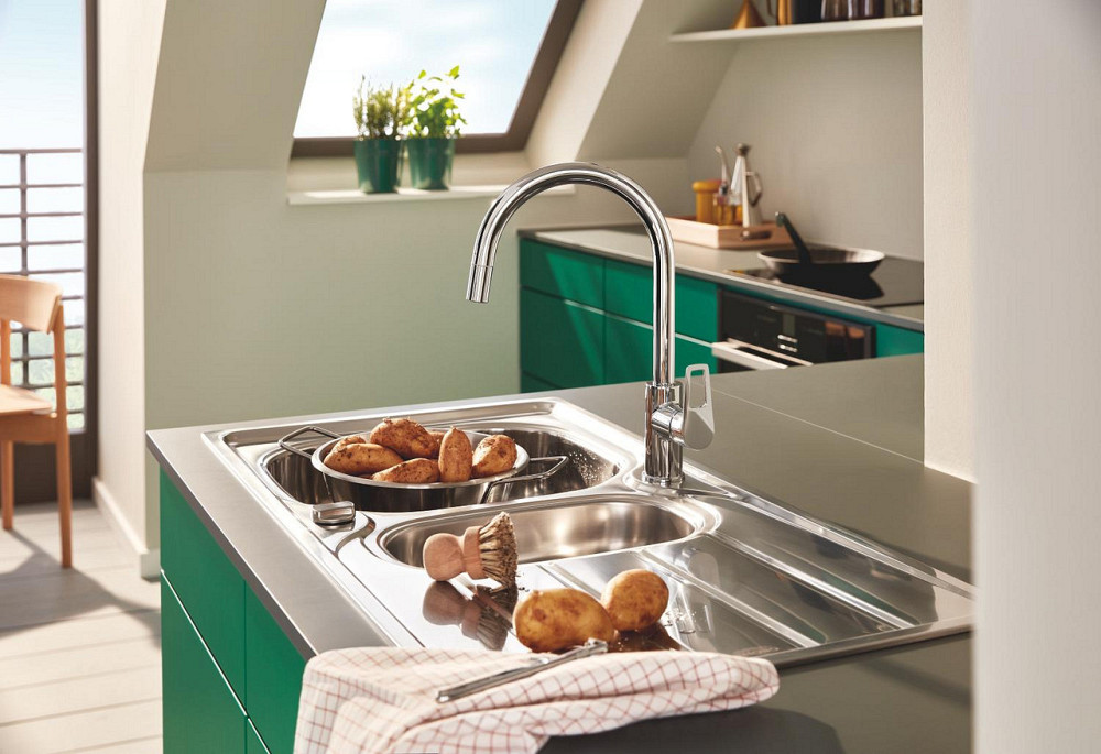 Одноважільний змішувач для кухні Grohe BauLoop New (30543000) ( 36289 ) Харьков - изображение 3