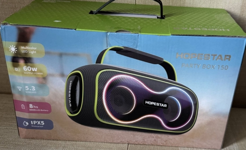 Портативная колонка Bluetooth HOPESTAR Party Box 150 RGB 40W Черная. Харьков - изображение 2