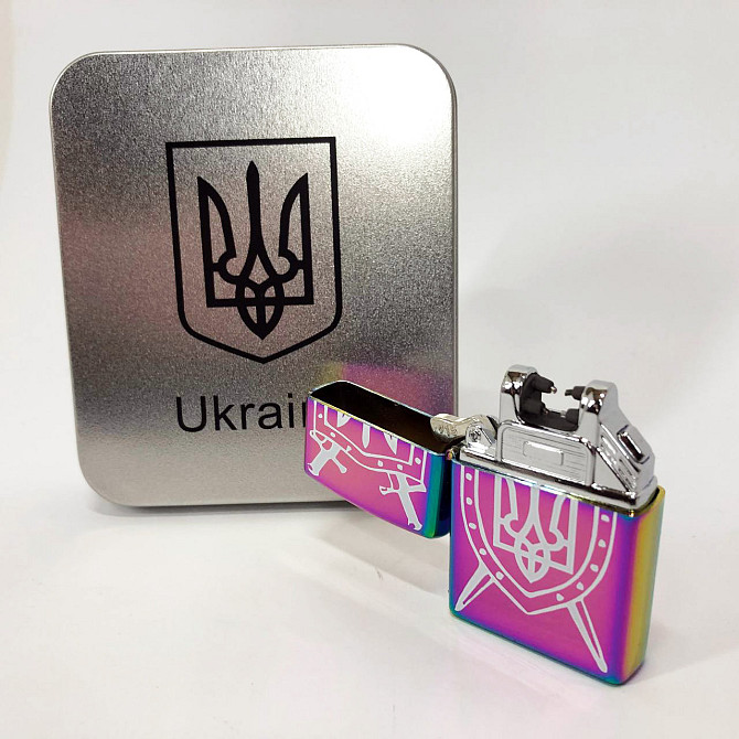 Подарунок курцеві запальничка HL-446, Електрична запальничка для сигарет usb на зарядці OH-19 Львів - фото 4