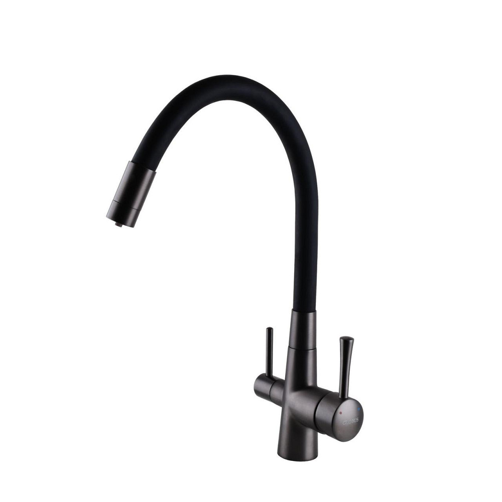 Змішувач для кухні під осмос Globus Lux LAZER GLLR-0903-11-GRAPHITE Київ - фото 3