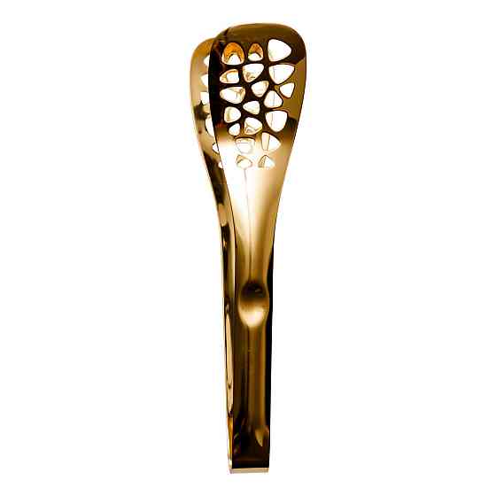 Щипцы кухонные металлические 25×5 (см) кулинарные щипцы для мяса, рыбы, гриля поварские щипцы Золотистый HP-8-64 Киев