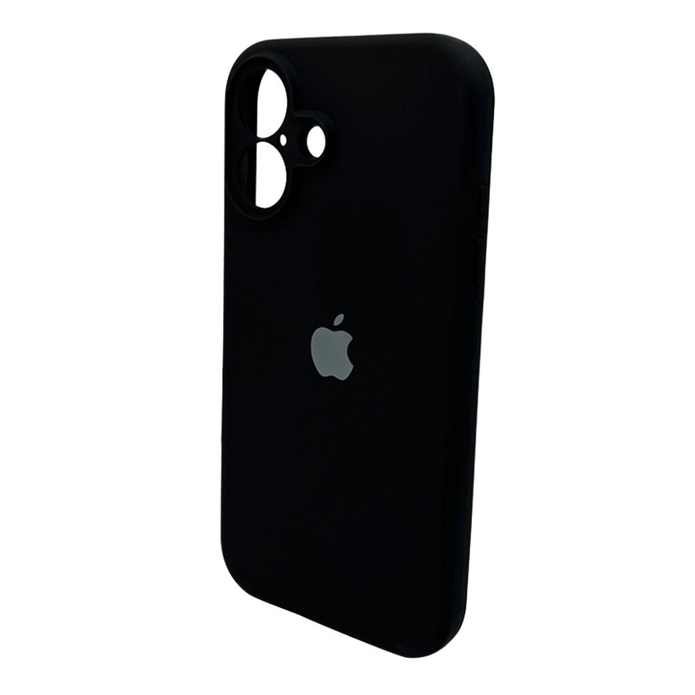 Чохол для смартфона Silicone Full Case AA Camera Protect for Apple iPhone 16 14,Black Київ - фото 5