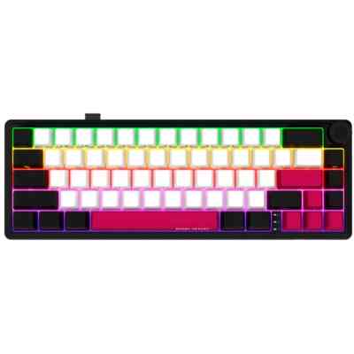 Клавиатура Lorgar KBP70MW Pro RGB Wireless/Bluetooth/USB UA Black/red (LRG-KBP70MW-BK-US) Винница