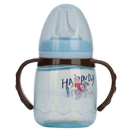 Поїльник з силіконовим носиком MGZ-0314(Blue) 180 мл Вінниця