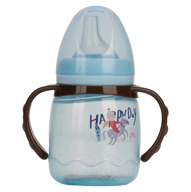 Поїльник з силіконовим носиком MGZ-0314(Blue) 180 мл Вінниця - фото 1