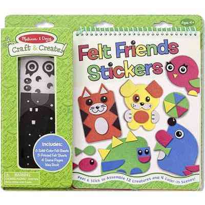 Набор для творчества Melissa&Doug Набор войлочных наклеек Друзья (MD5060) Винница