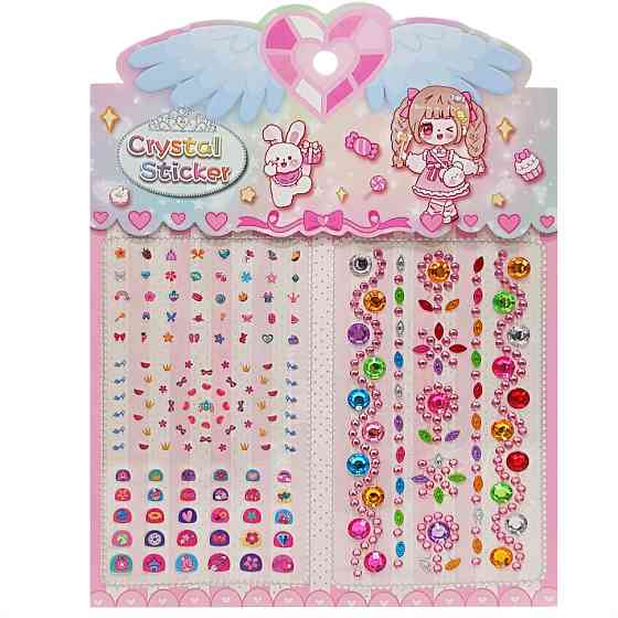 Наклейки декоративные XY-008-1(Pink) для авто, ноутбуков, телефонов Винница